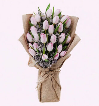 Blushing Pink Tulips