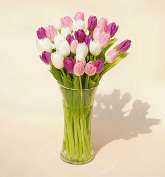 Painted Skies Tulip Bouquet